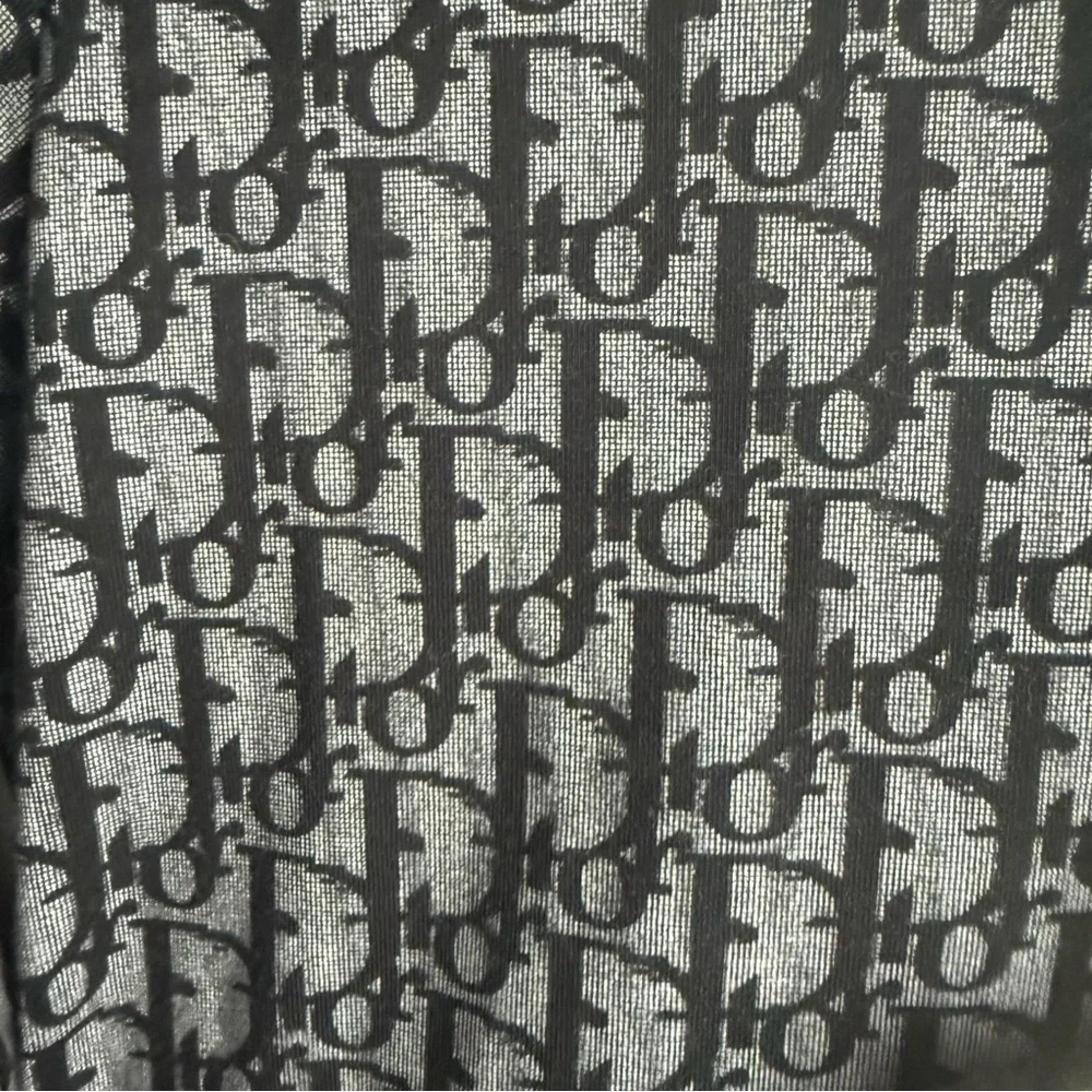 Dior Black and White Fitted Long Sleeve Top Size 44 NWT - Picture 6 of 6